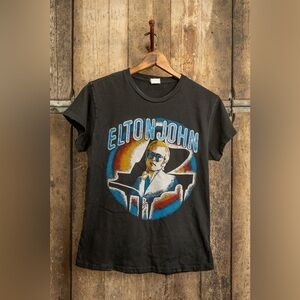 RARE Madeworn Elton John vintage t-shirt sz S